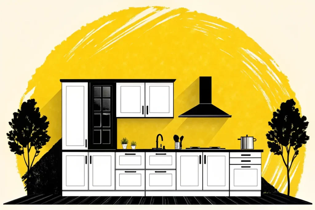 Cuisine blanche et grise : inspirations déco et tendances 2025